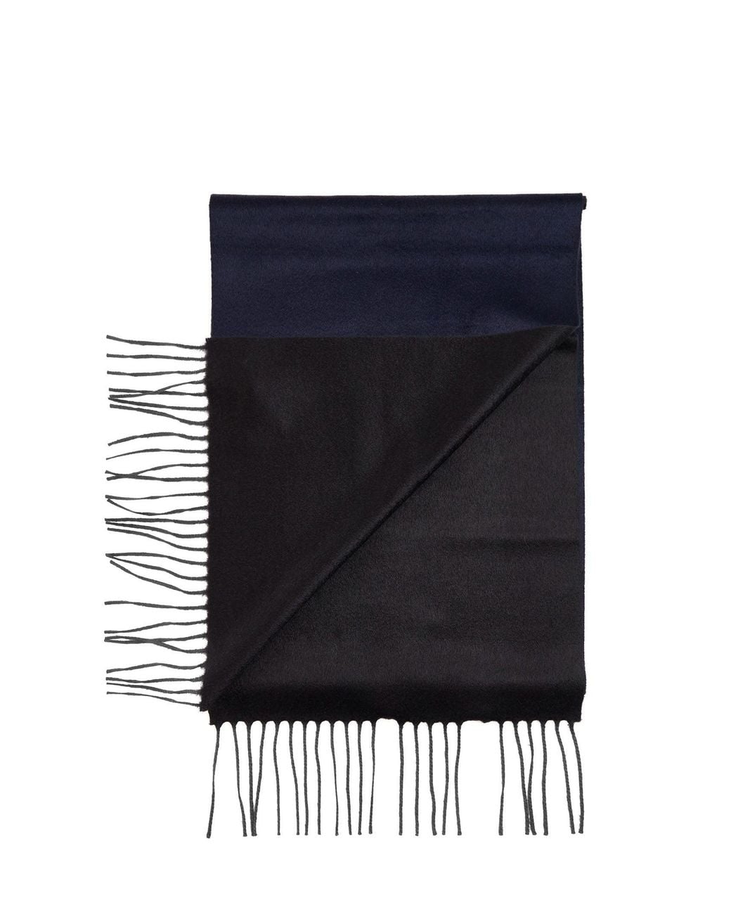 D 40 Blue And Scarf With Fringes for men