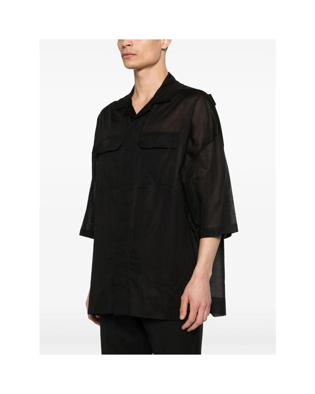 Rick Owens Black Shirts for men