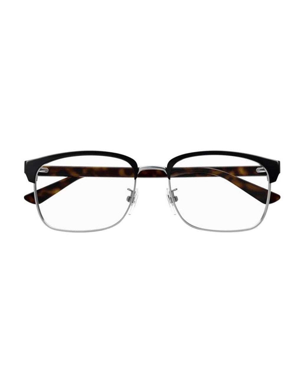 Gucci Brown Eyeglasses Rectangle Full Rim, Frame And Clear Demo Lenses Lens Gg0934Oa006 Sunglasses for men