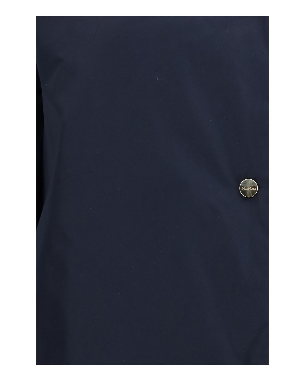 Max Mara Blue Reversible Padded Jacket Outer: Polyester Puffer