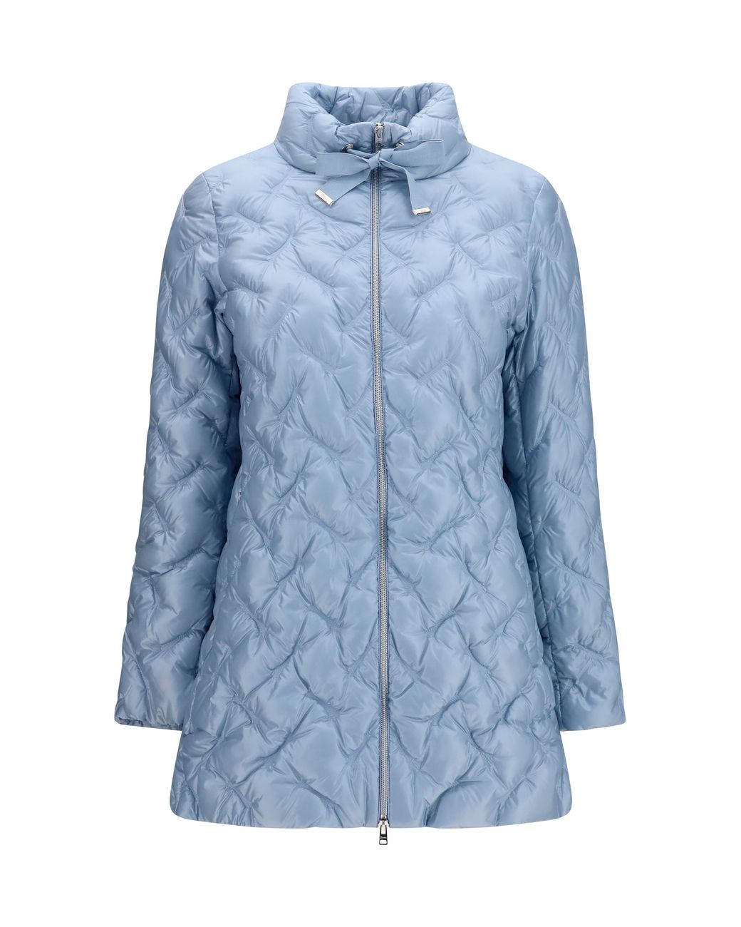 Herno Blue Midi Down Jacket