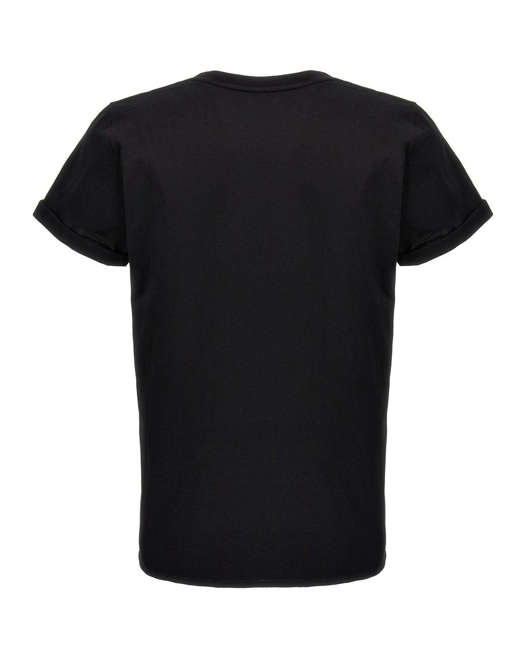 Saint Laurent Black Rive Gauche T-Shirt for men