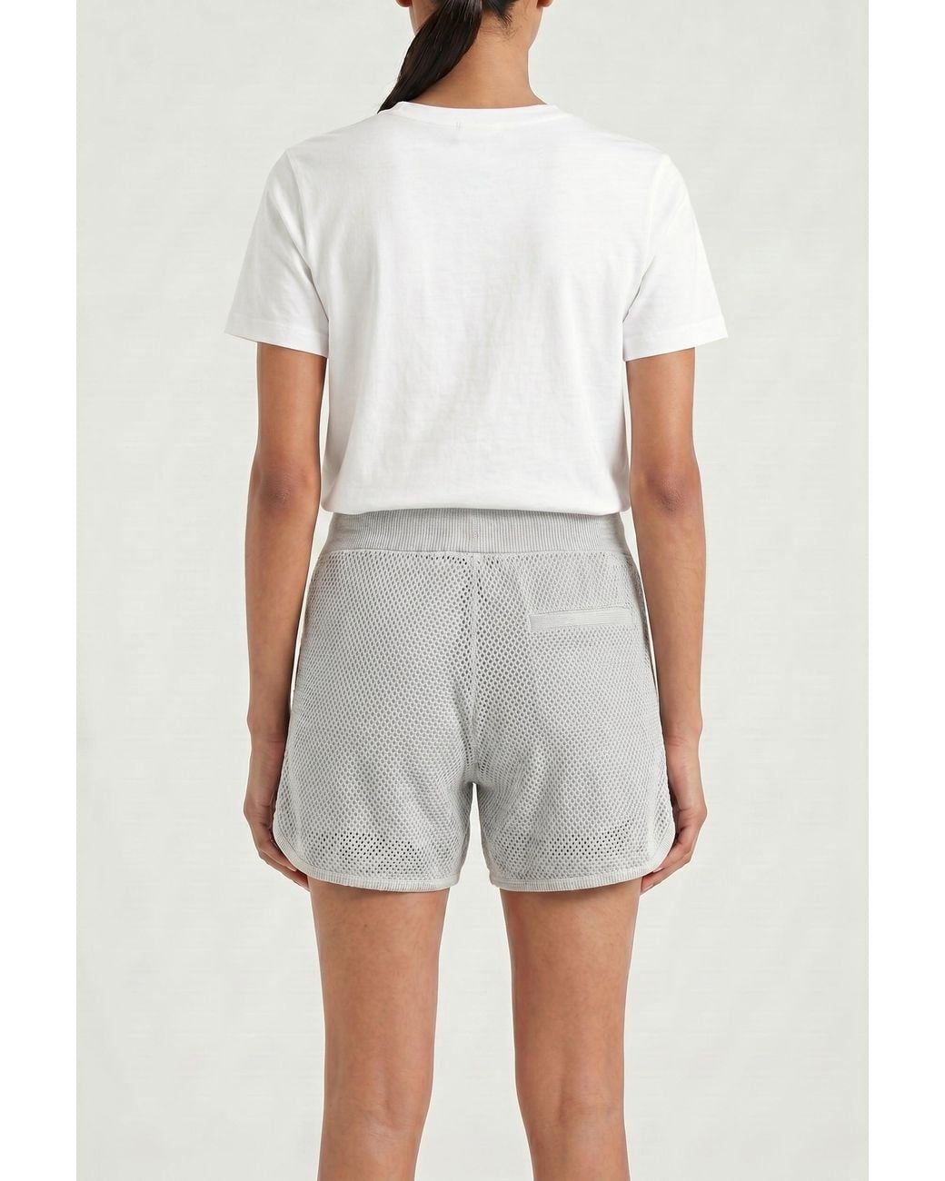 Brunello Cucinelli White Light Cotton Shorts