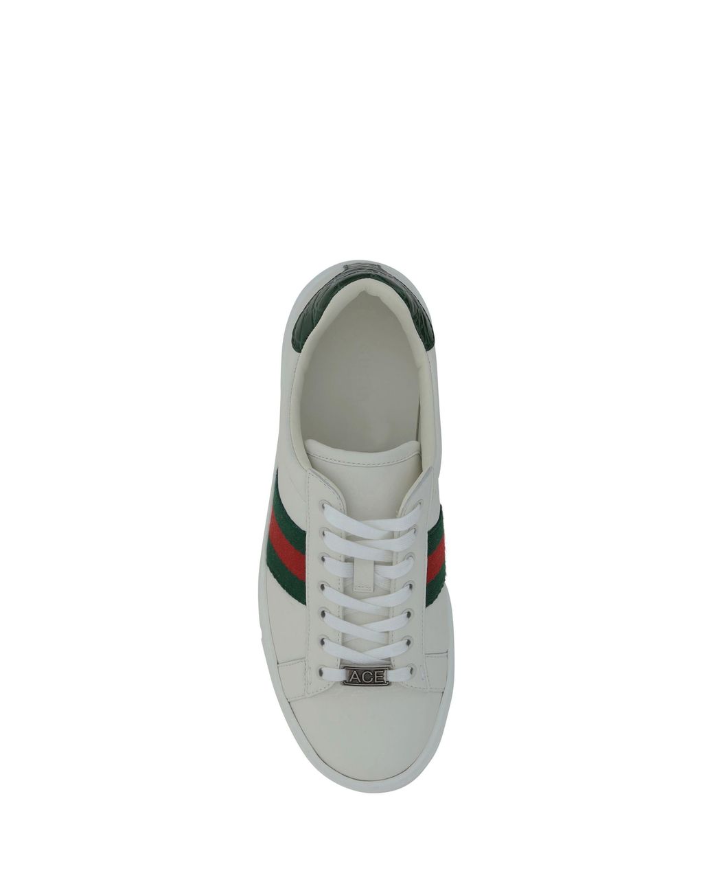 Gucci White Leather Sneakers