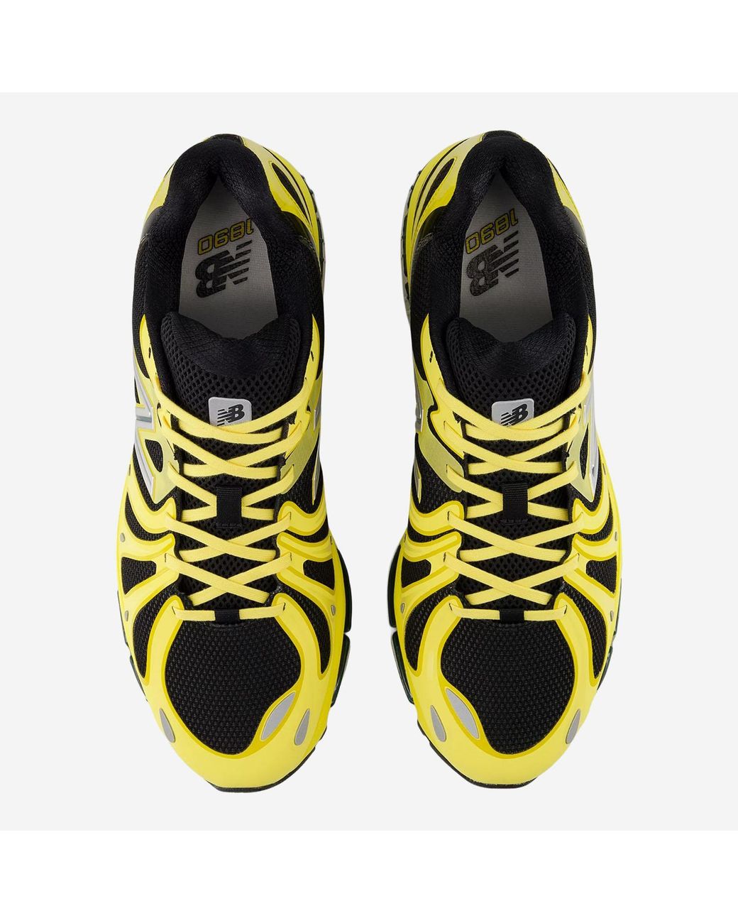 New Balance Yellow Sneakers 1890 Synthetic/Mesh Trainers
