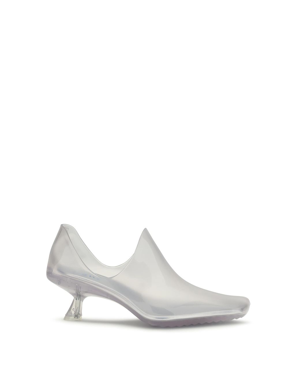 Loewe White Ankle Boots Emily Aqua Pvc