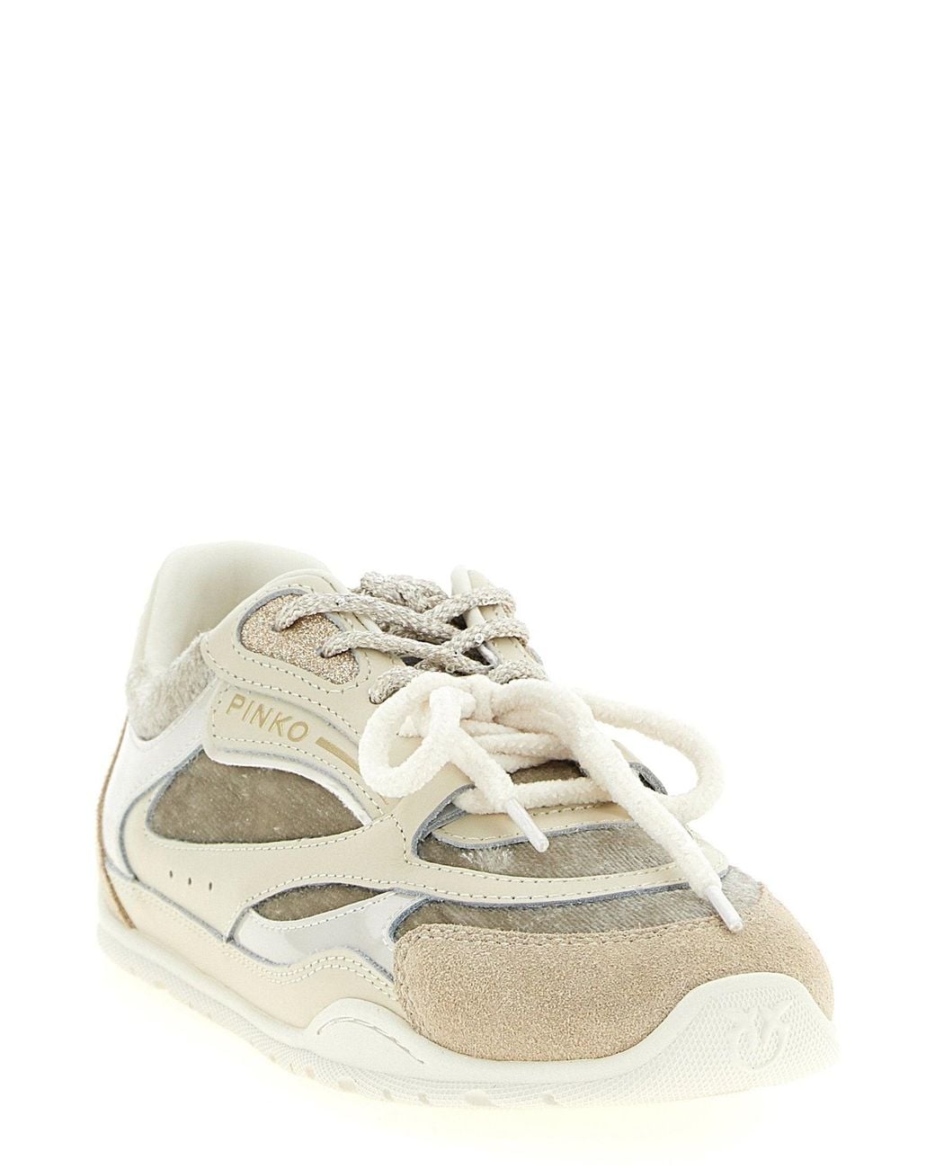 Pinko White Yulia 01 Sneaker