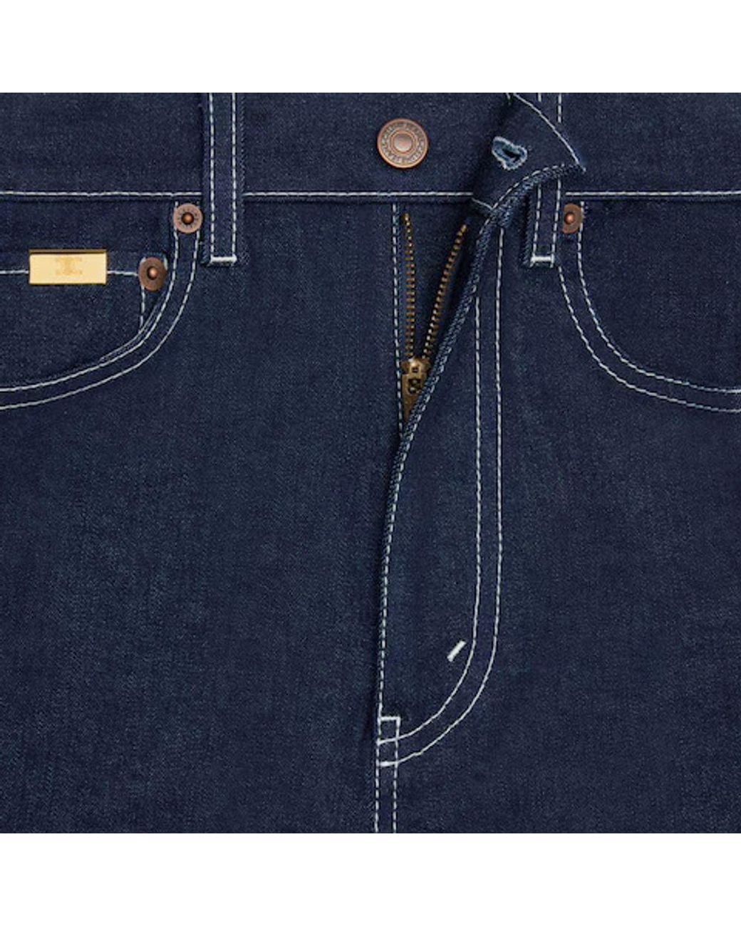 Celine Celine Jeans in Blue | Lyst