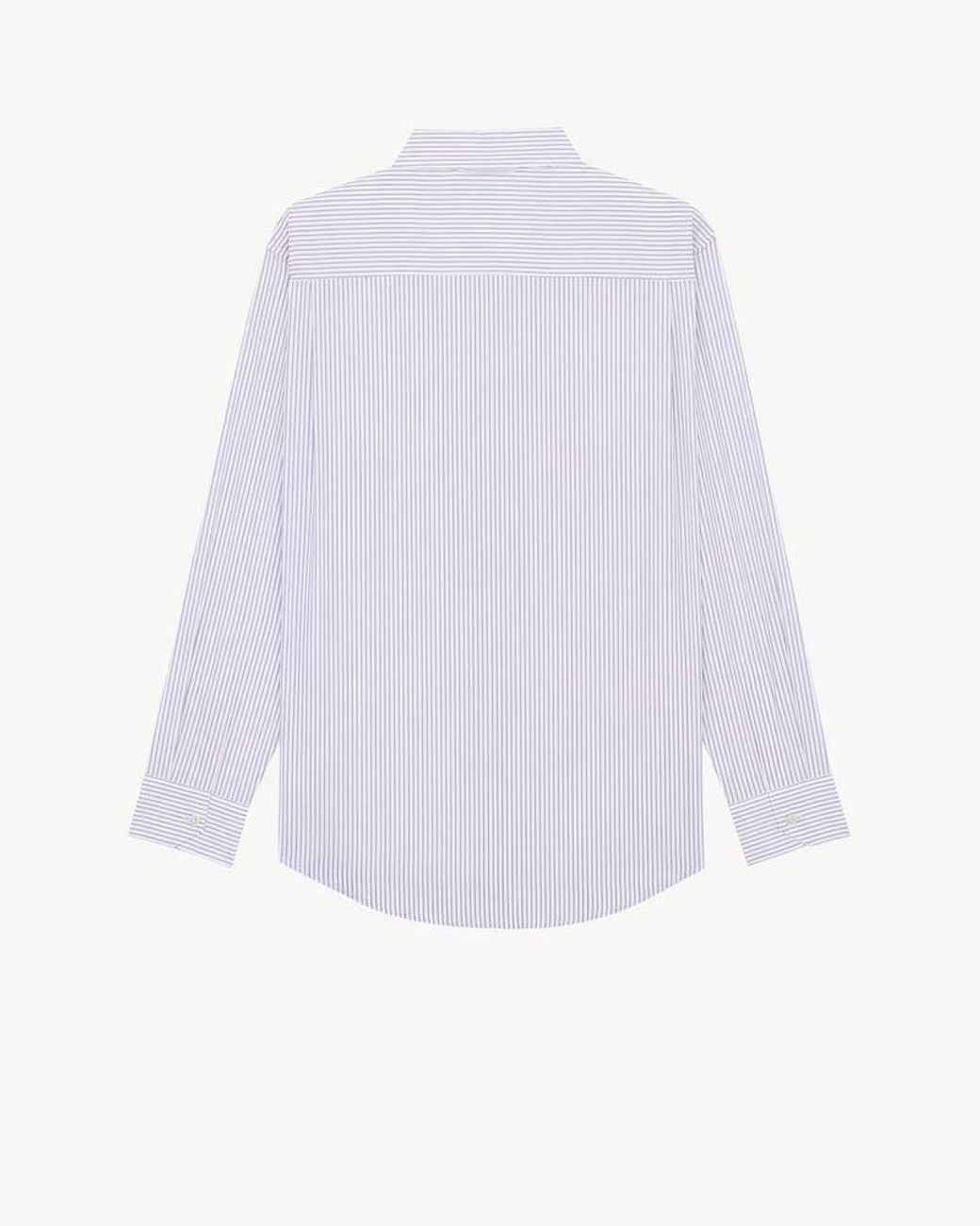 Saint Laurent White Saint Laurent E26 Shirt for men