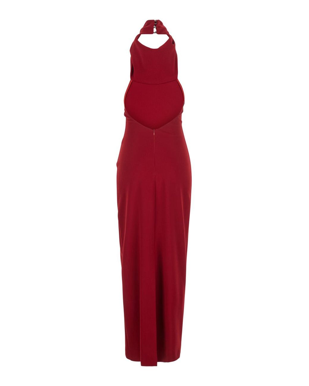 Le Plain Red Long Dress