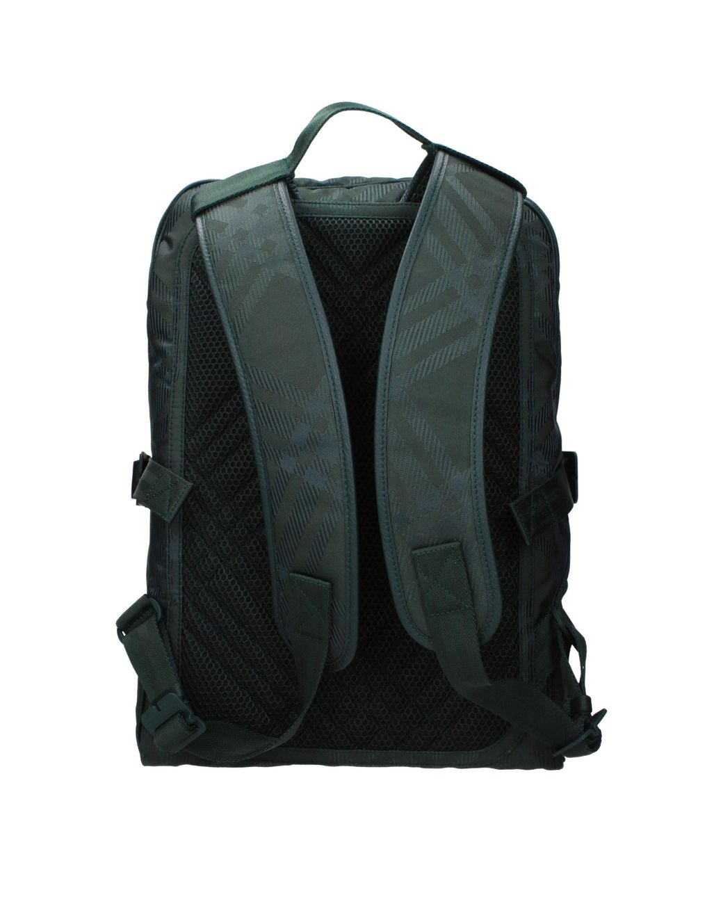 Burberry Green Fabric Backpack for men