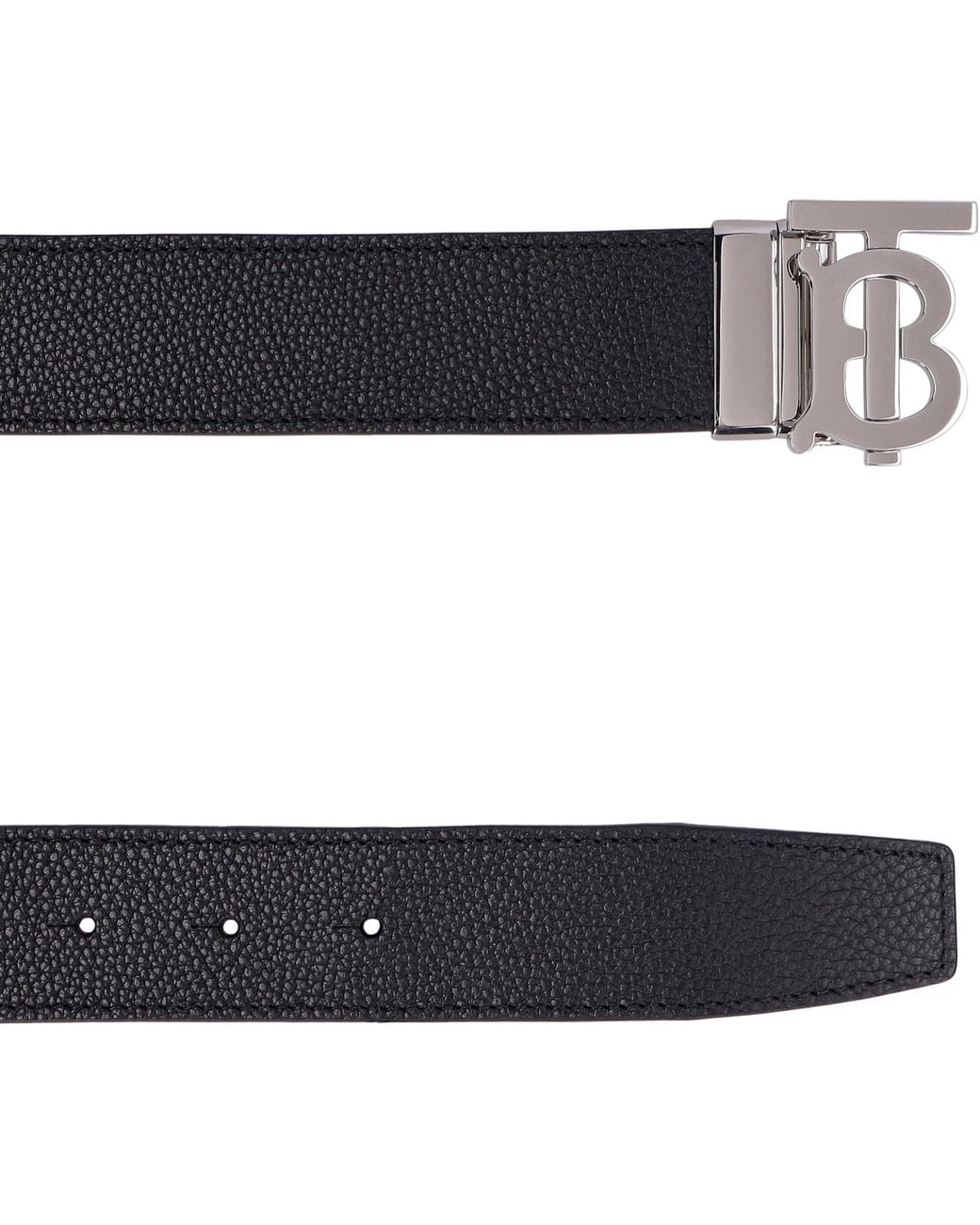 Burberry Brown Reversible Leather Belt Calf for men