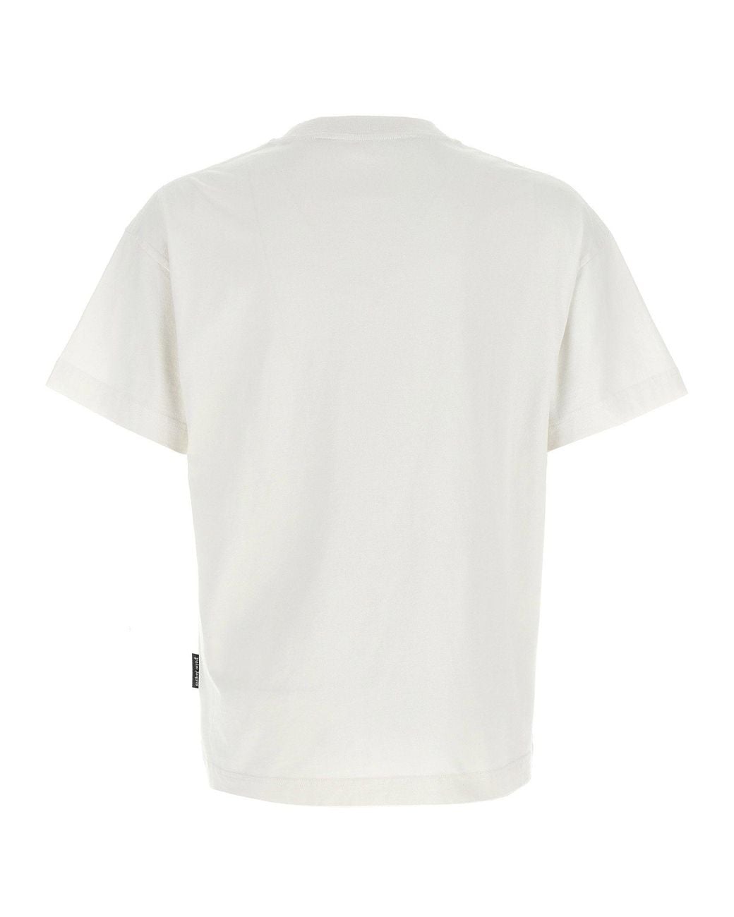 Palm Angels White I Love Pa Graphic Print T-Shirt for men