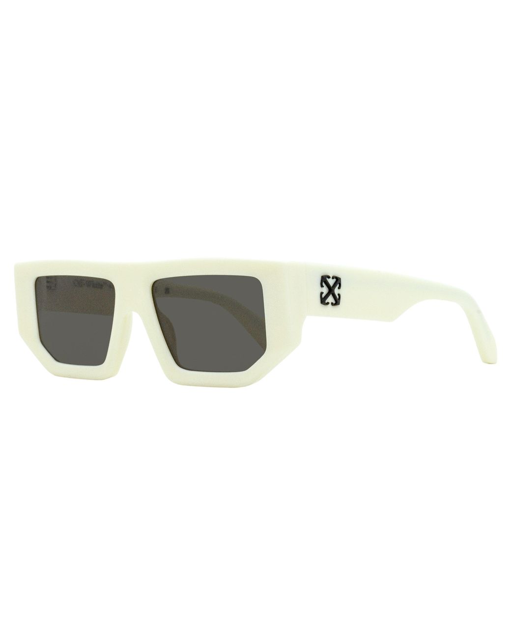 Off-White c/o Virgil Abloh Black Rectangular Vancouver Sunglasses Oeri13F 0107 53Mm Plastic (Acetate)