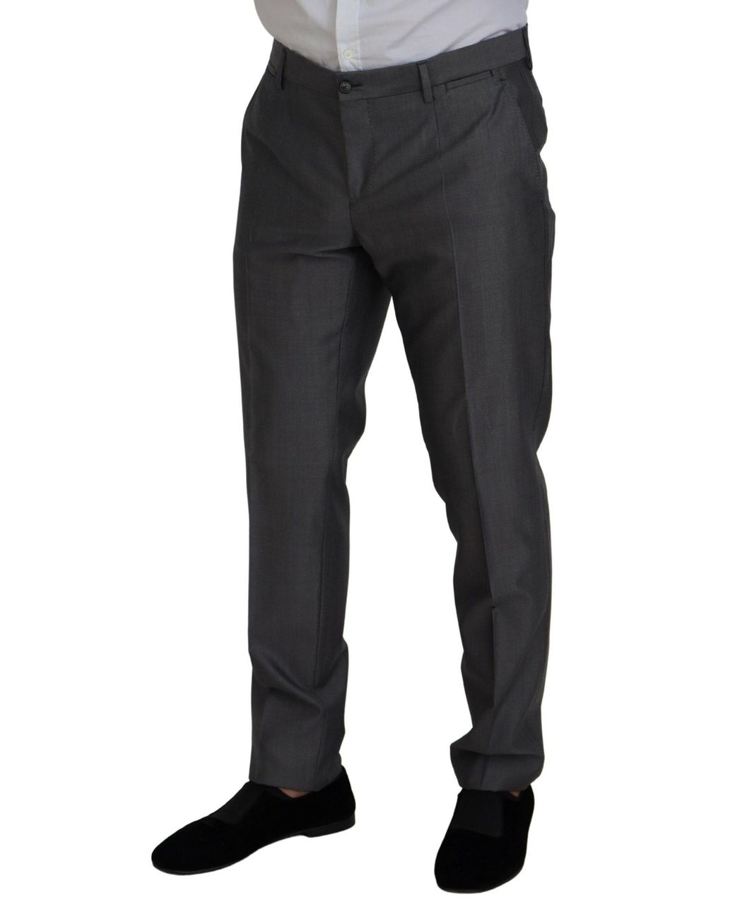 Dolce & Gabbana Black Sicilia 3 Piece Slim Fit Suit Wool for men