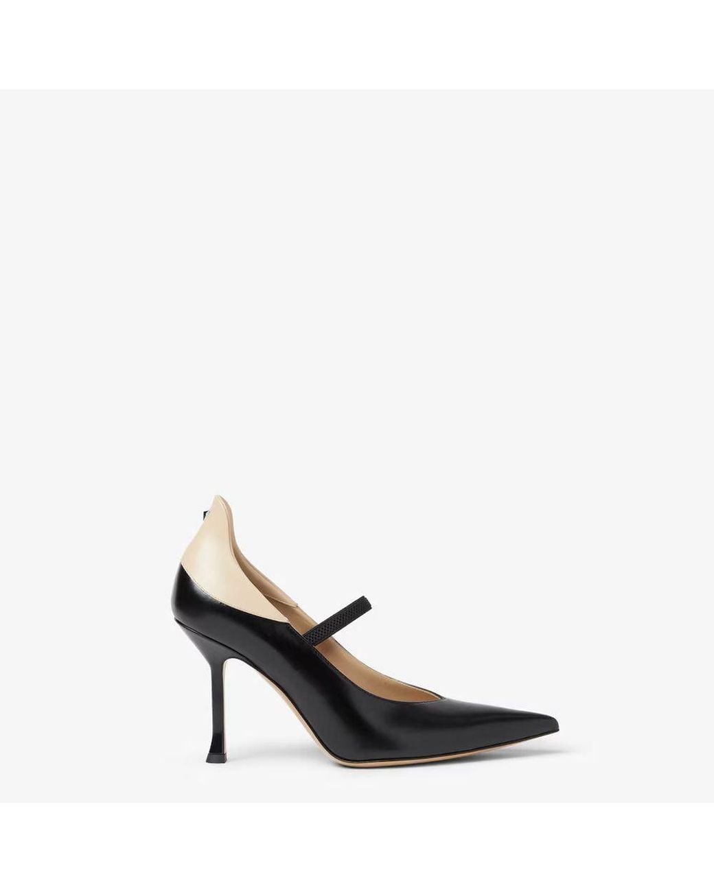 Fendi Black Fendi H26 Heel