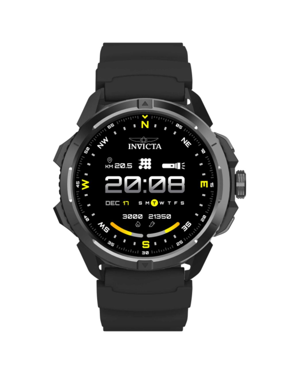 INVICTA WATCH Black I-Tech 53.65Mm Quartz Watch In-Itech-009 Watches