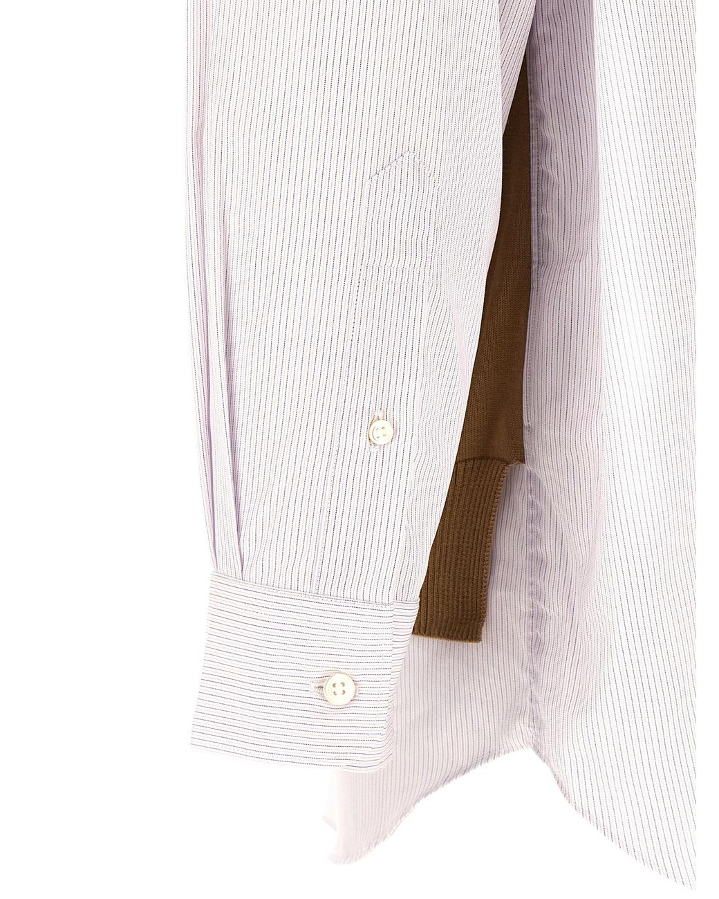 Comme des Garçons Natural Cotton Blouse for men