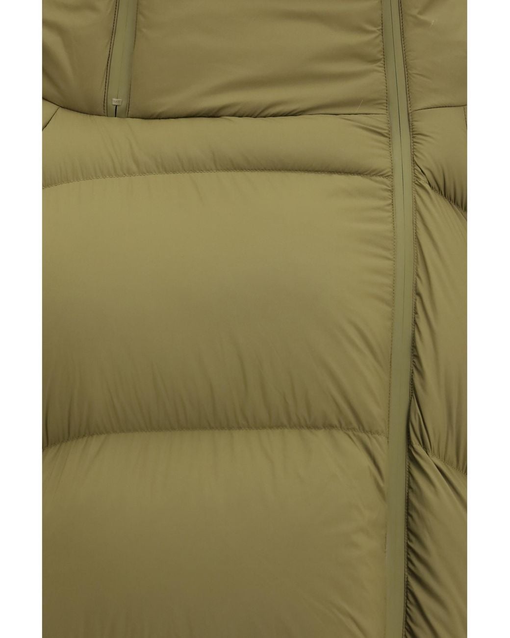 Ganni Green Future Puffer Jacket Coat