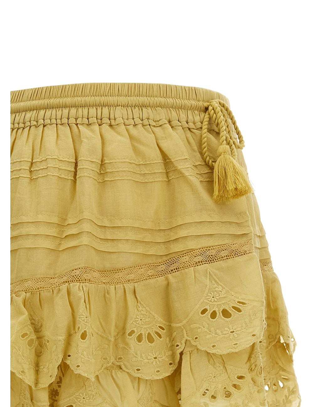 Isabel Marant Yellow Puria Shorts