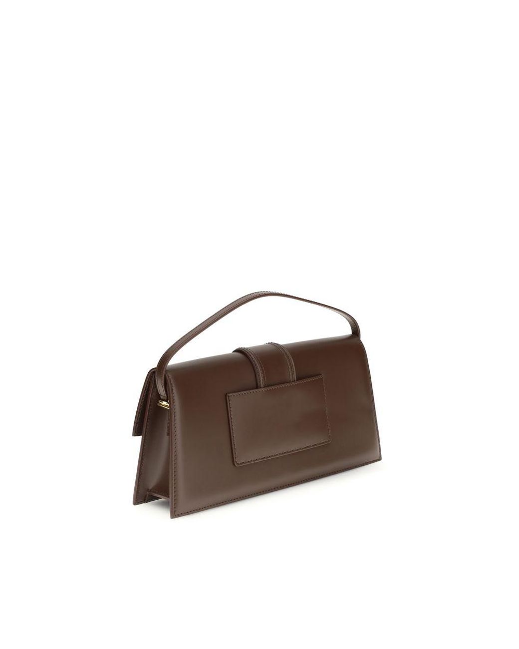 Jacquemus Brown Calf Leather Bos Taurus Shoulder Bag