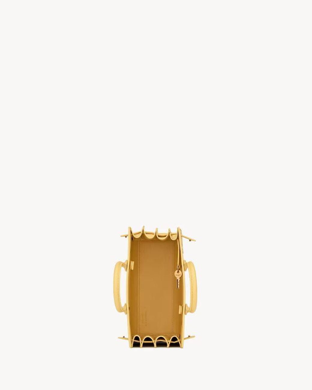 Saint Laurent Metallic Saint Laurent Sl E26 Top Handle Bag