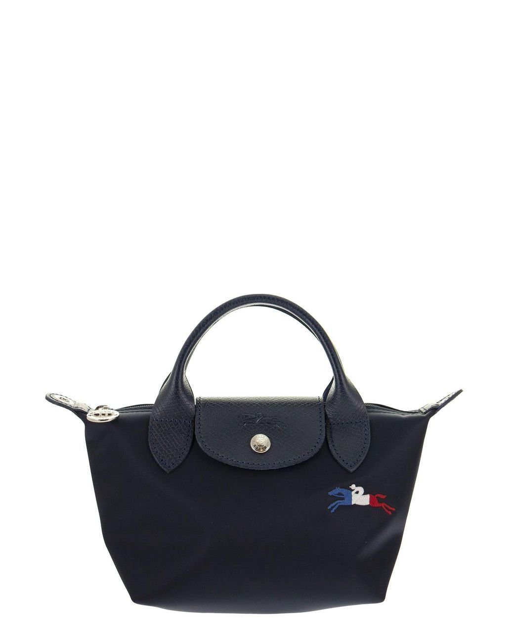 Longchamp Le Pliage Tres Paris- Xs Hand Bag in Blue | Lyst