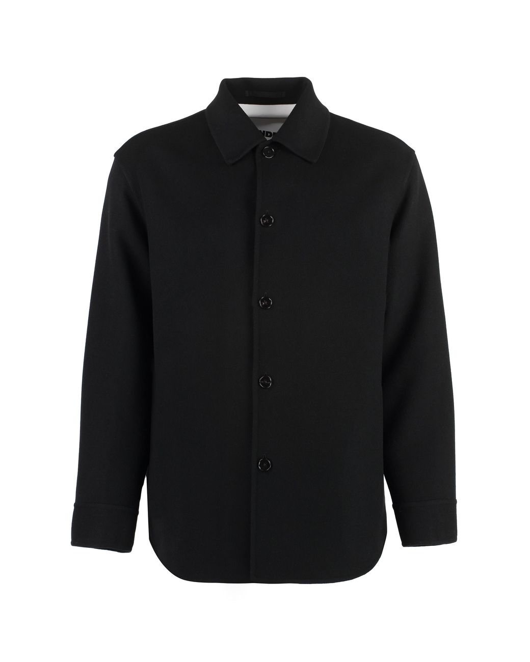 Jil Sander Black Jil Sander Cashmere Overshirt for men