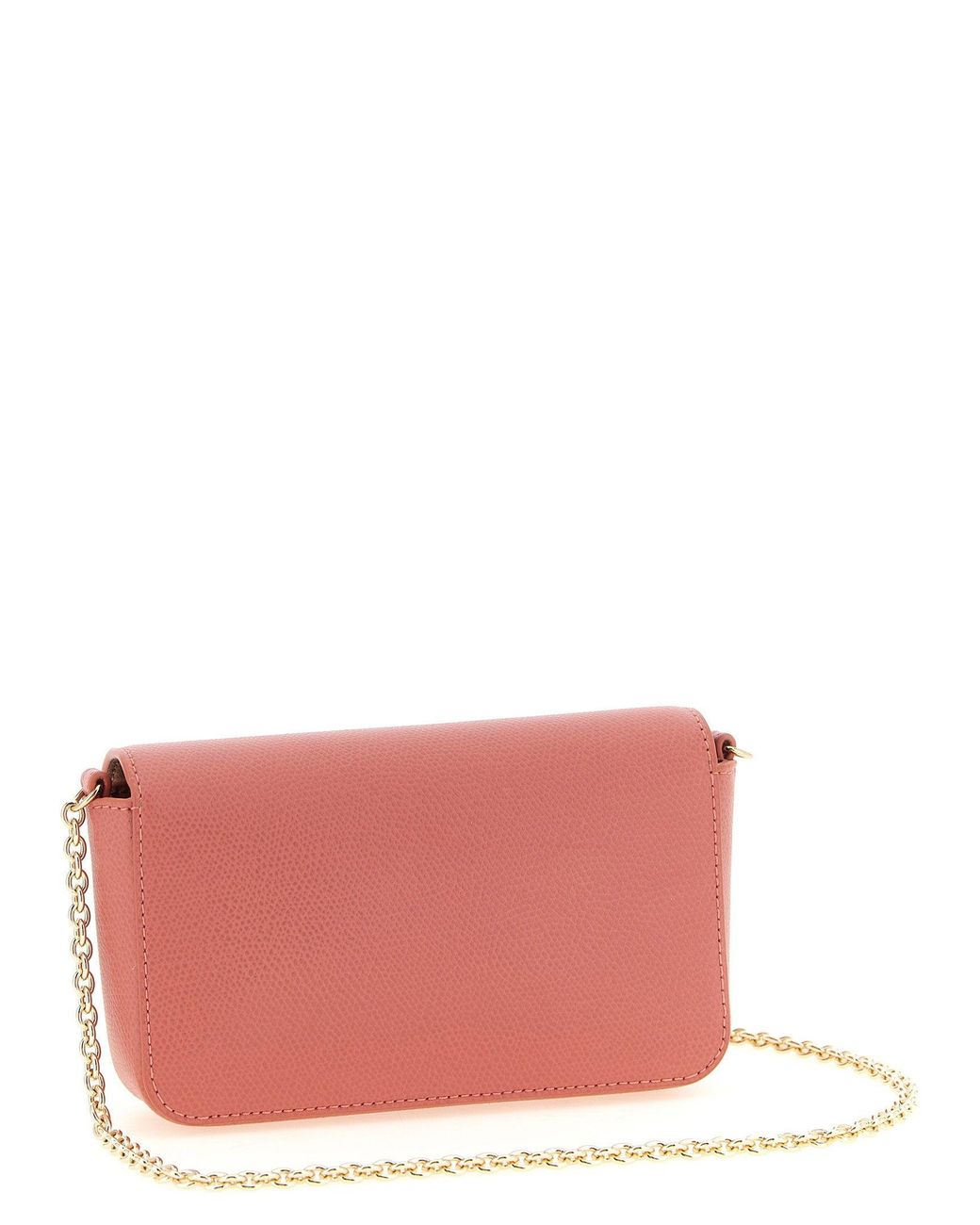 Furla Lock Furla Crossbody Bag in Pink | Lyst