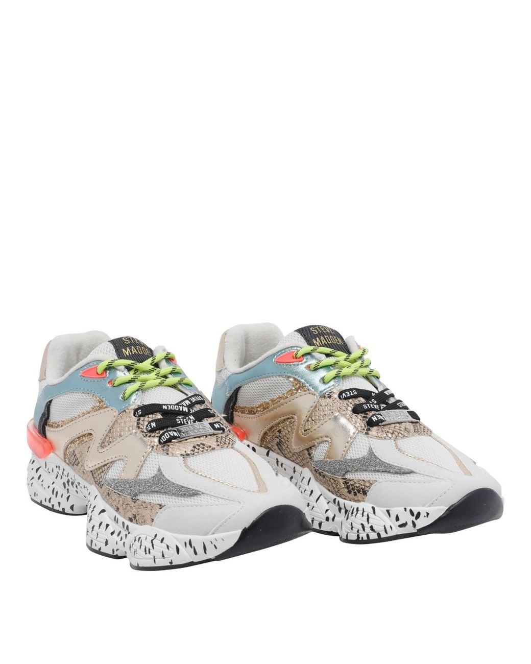 Steve Madden Gray Sneakers Fabric /Rubber Sole