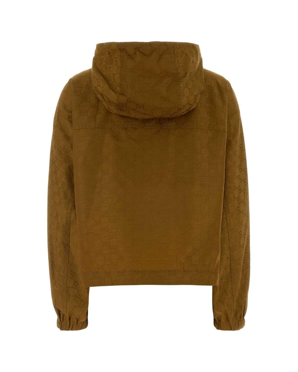 Gucci Green Biscuit Nylon Jacket