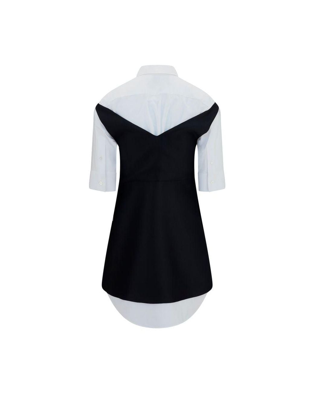 Balenciaga Black Wool Oves Aries Casual Dress