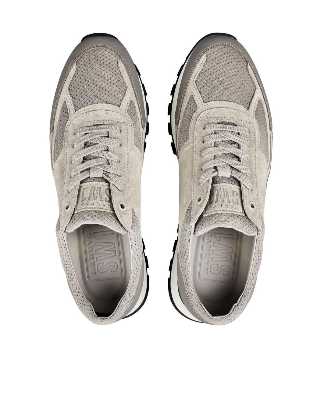 Harry's Of London White Sw1 Davies Low-Top Sneakers Shoes for men