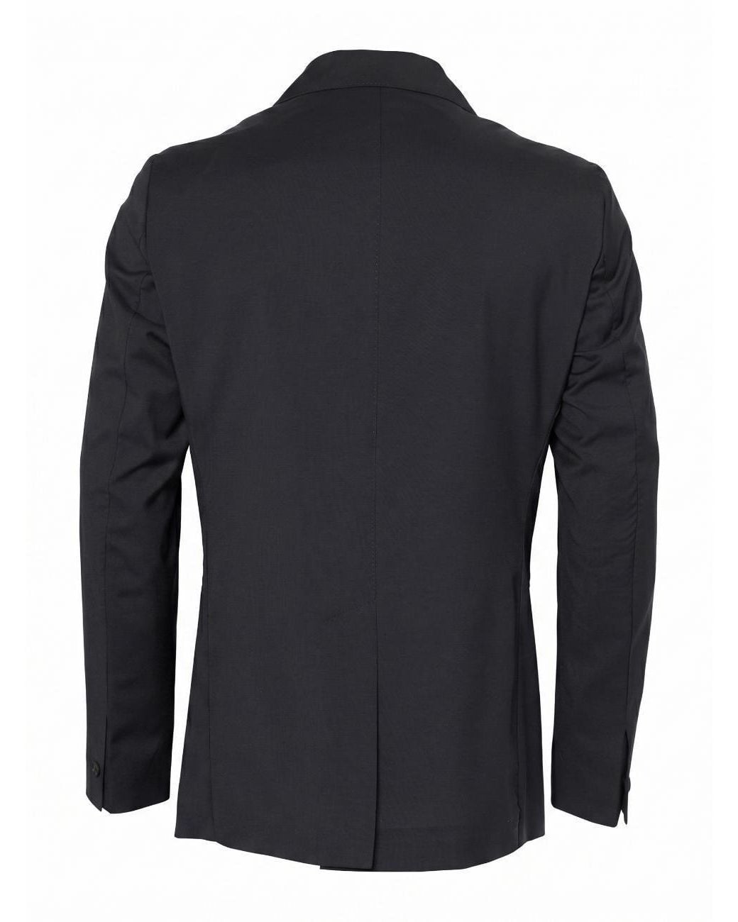 Low Brand Blue Regular-Fit Wool Double-Breasted Blazer With Peak Lapel And Central Back Slit for men