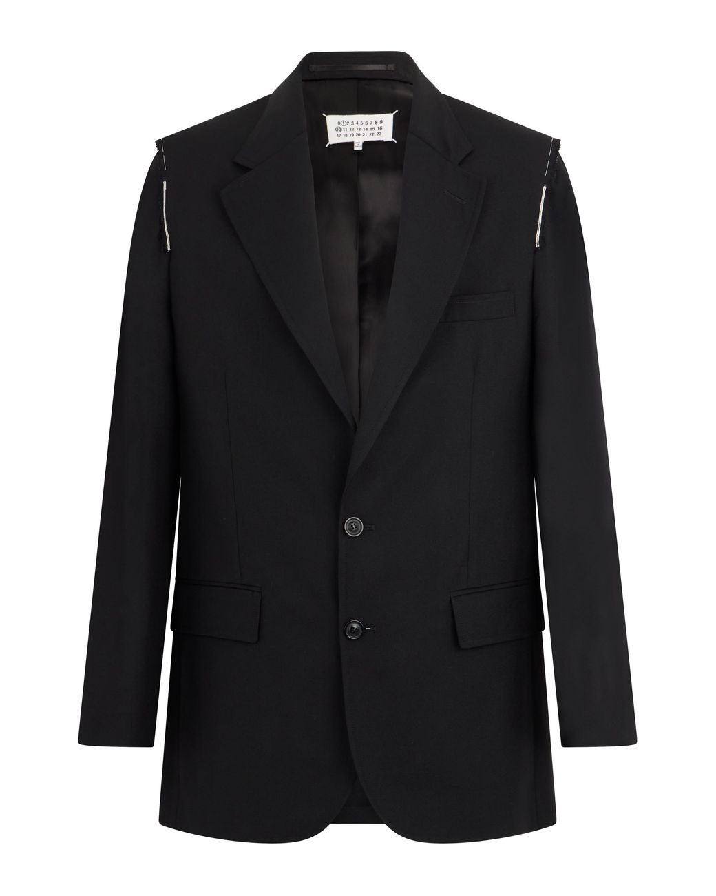 Maison Margiela Black Blazer Virgin Wool Suit & Dinner Jackets for men