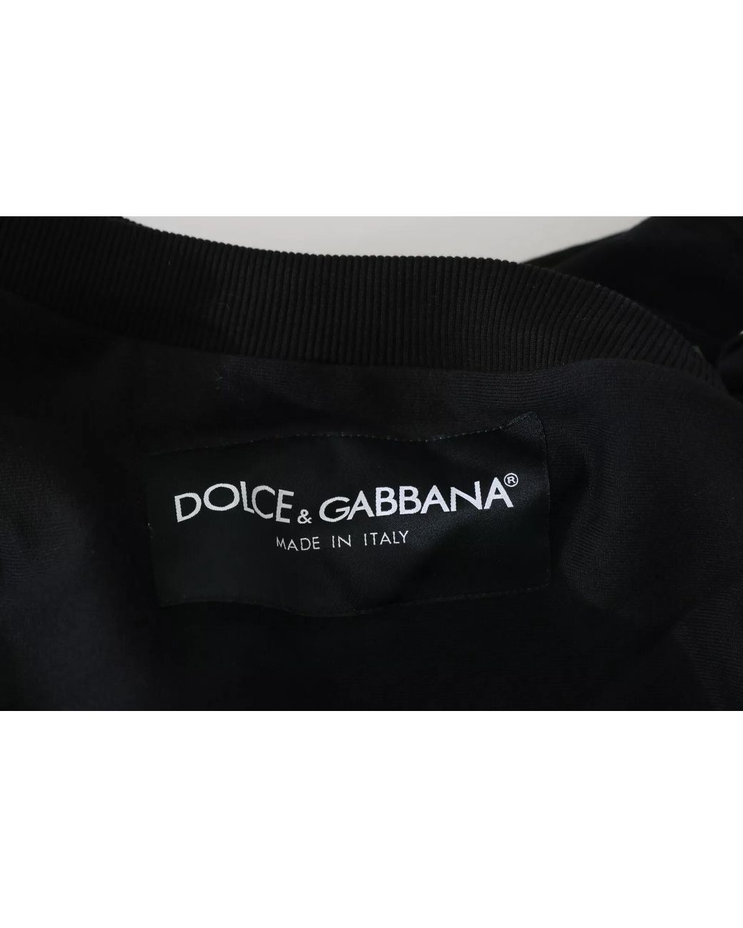 Dolce & Gabbana Black Dg Sequined Hooded Pullover Sweater