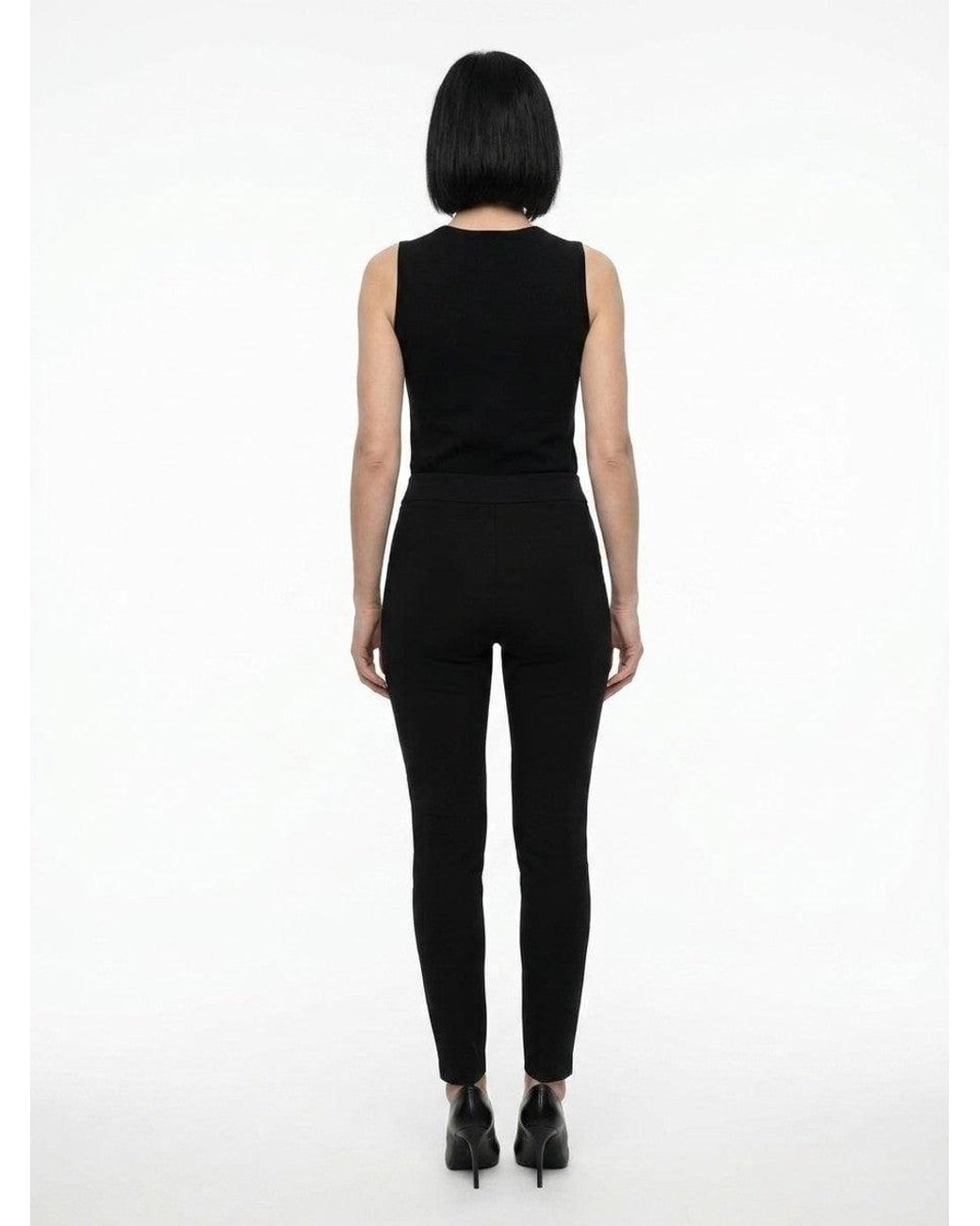 Dolce & Gabbana Black Dolce & Gabbana Acetate-Blend Skinny Trousers