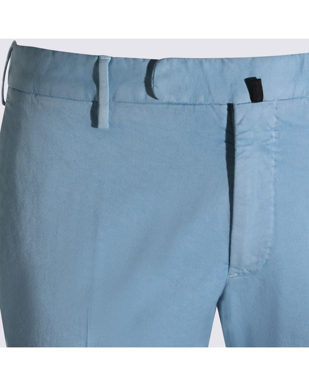 Incotex Blue Light Cotton Pant for men