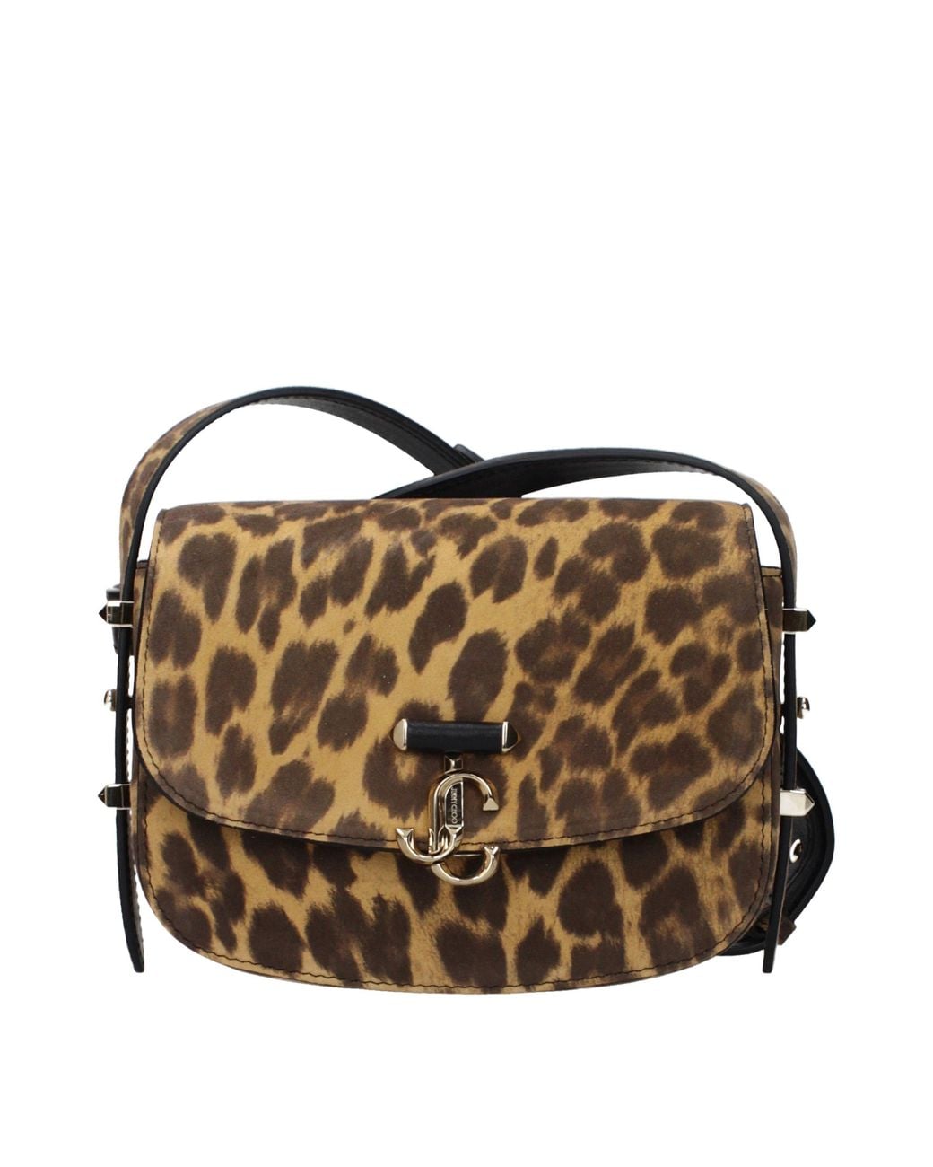 Jimmy Choo Brown Crossbody Bags Suede