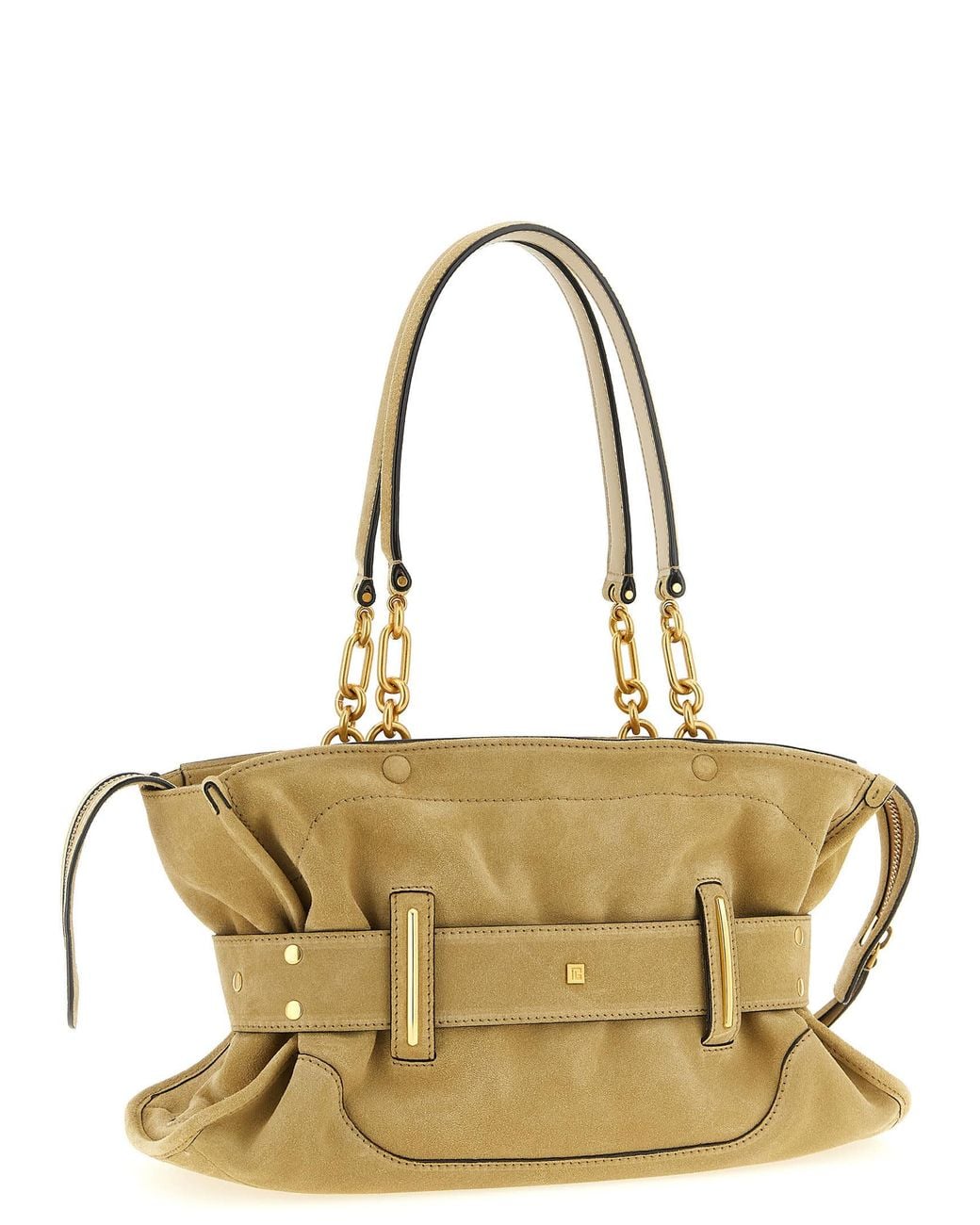 Balmain Metallic 'Anthem' Shoulder Bag
