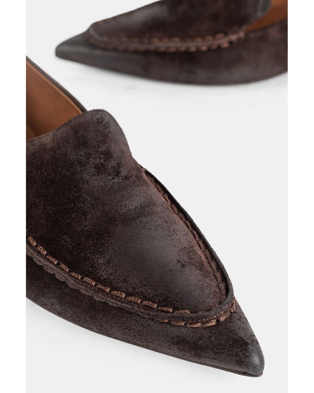 Marsèll White Spino Mocassino Loafers