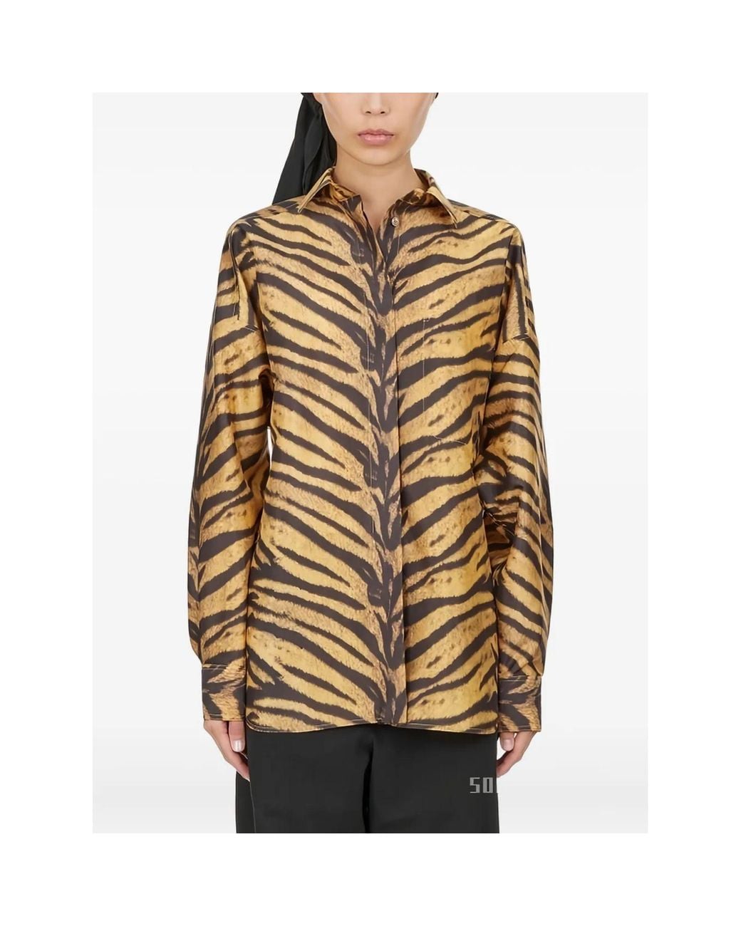 Ferragamo Natural Long Sleeves Shirt