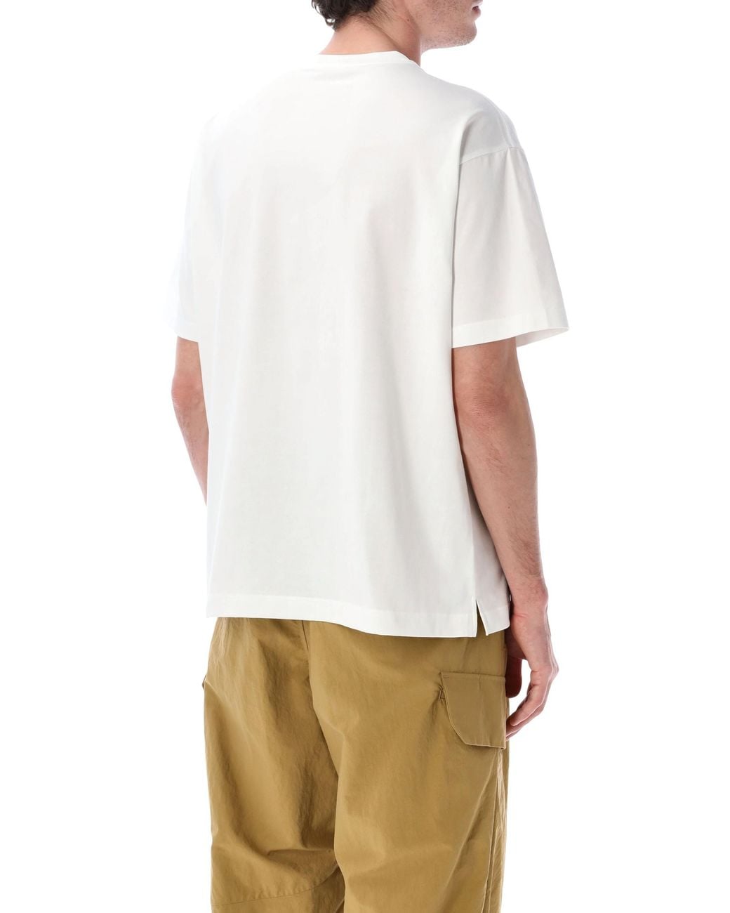 And Wander White Pocket T-Shirt for men