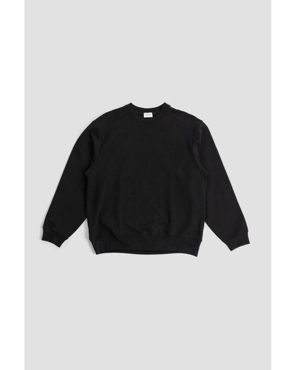 Handvaerk Black Relaxed Flex Sweatshirt Sweater for men