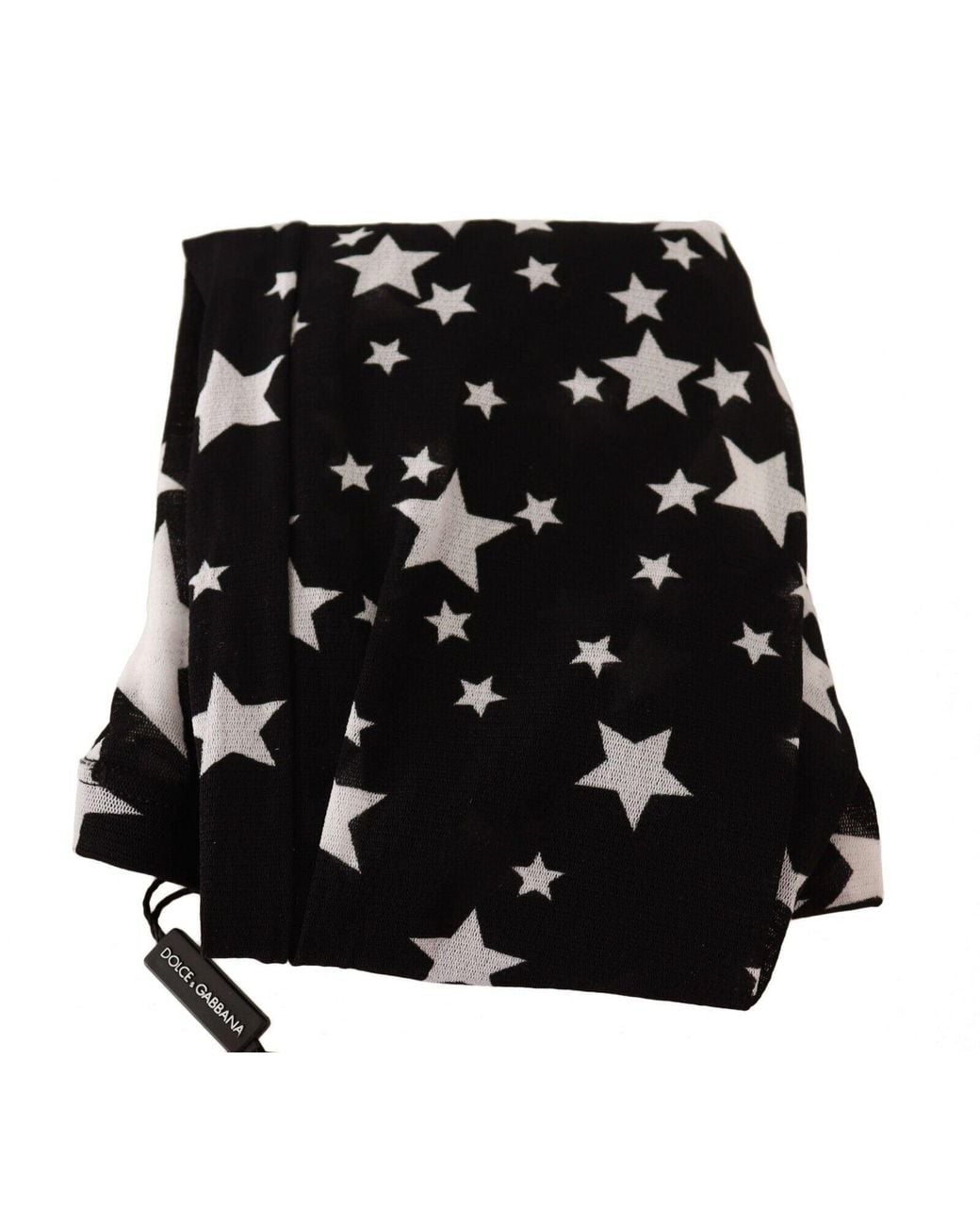 Dolce & Gabbana Black Dolce & Gabbana Star-Printed Nylon Leggings