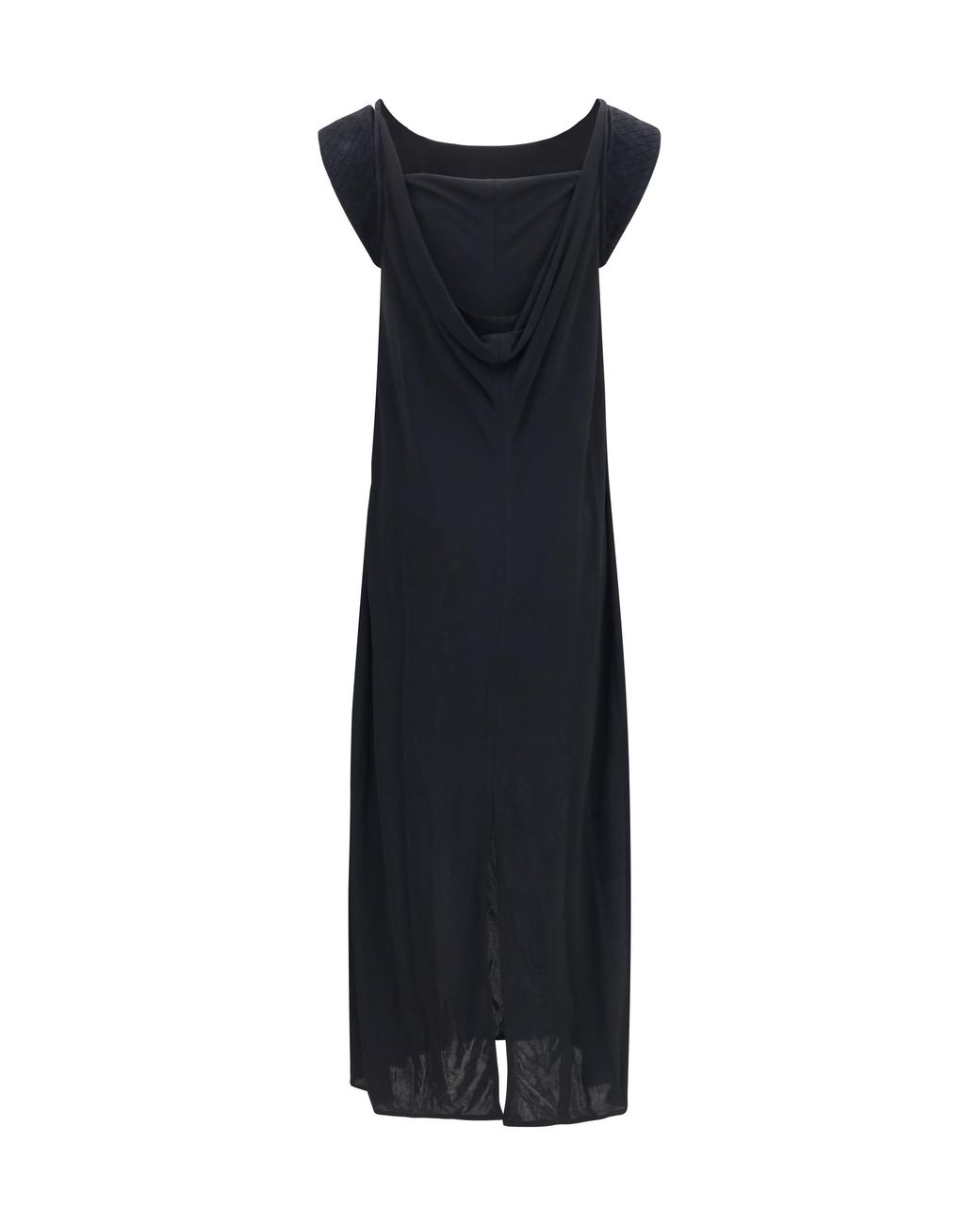 Bottega Veneta Black Dress Viscose Crêpe Jersey