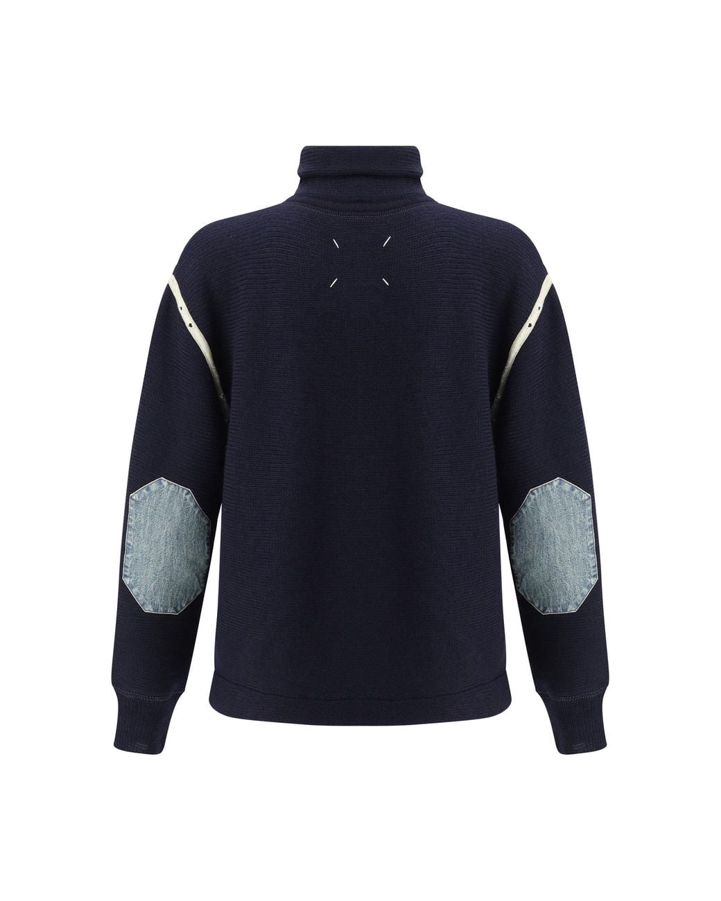 Maison Margiela Blue Sweater Wool for men