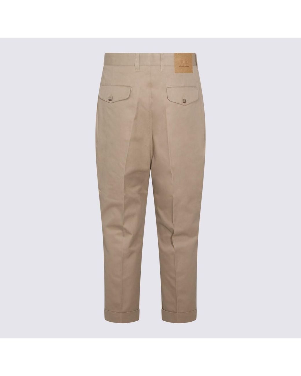 AMI Natural Cotton Pants for men
