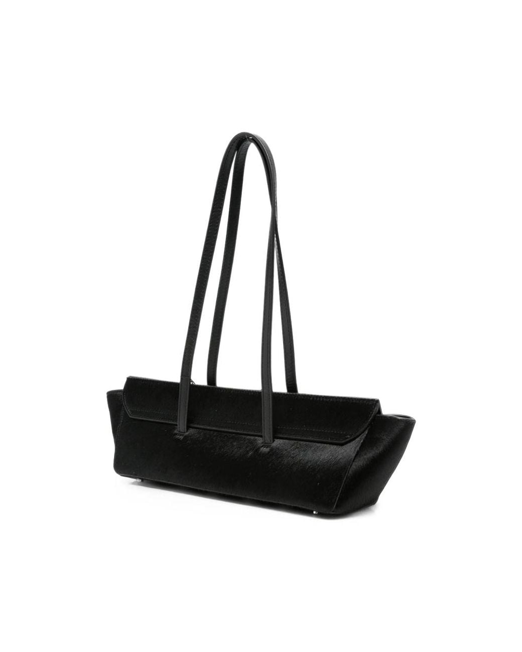 Elleme Black Tote Bag Le Bateau Pony Hair Calf