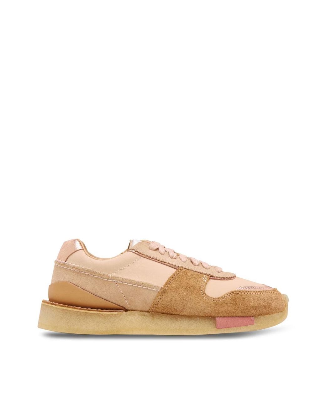 Clarks Pink Clarks Originals Sneaker